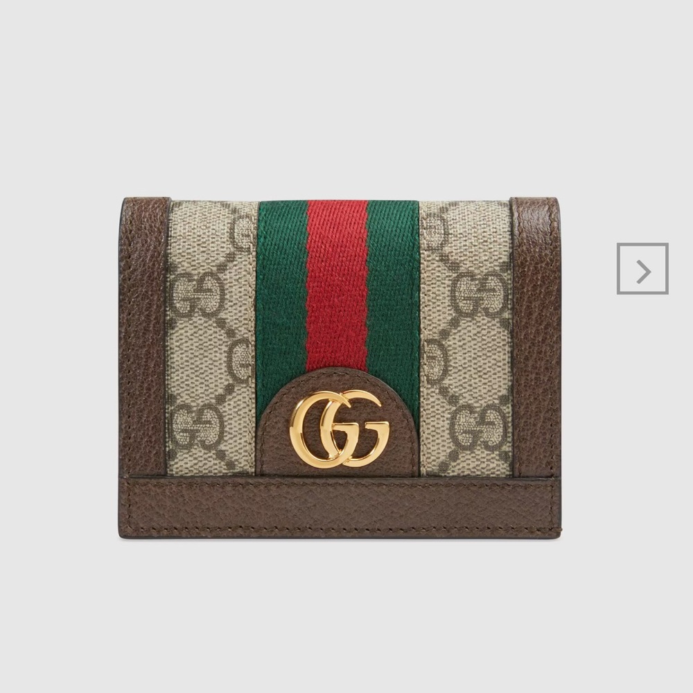 Gucci Ophidia GG card case wallet